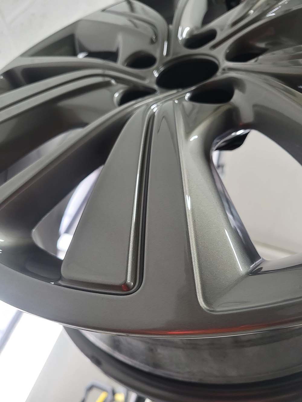 Close up of Alloy Wheel